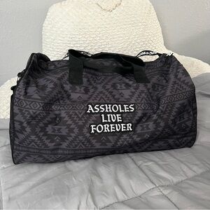 Assholes Live Forever Bag